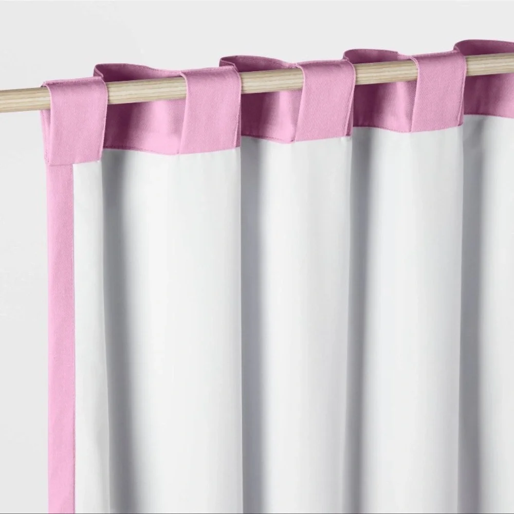 SINGLE Pillowfort 84” Blackout Twill Solid Curtain Panel Purple